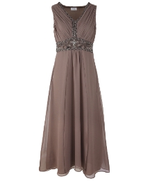 Beaded Maxi Dress