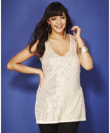 Sequin Vest