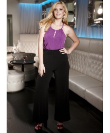 Colour Block Jersey Jumpsuit