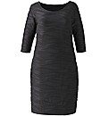 Textured Jersey Tunic Dress