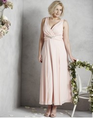 Knot Front Wedding Dress