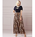 Animal Print Maxi Dress