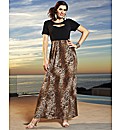 Animal Print Maxi Dress