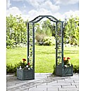 Garden Arch With Planters
