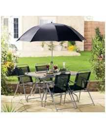 Milano Six Piece Garden Furniture Set