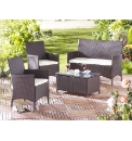 4 Piece Patio Furniture Set