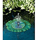 Solar Floating Lily Fountain