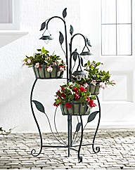 Solar Leaf 3 Tier Planter