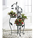 Solar Leaf 3 Tier Planter