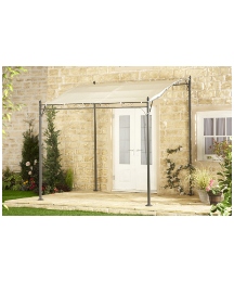 Metal Wall Gazebo - 2.5m