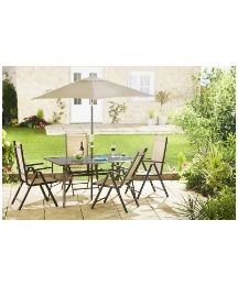 Deluxe Mezzano 6 Piece Patio Set