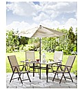 Deluxe Mezzano 6 Piece Patio Set