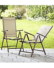 Deluxe Mezzano Pair of Chairs