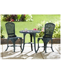 Plastic 3 Piece Bistro Set