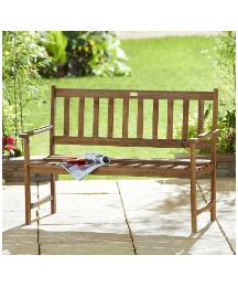 Somerset 2 Seater Wooden Bench