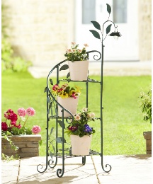 Multi-Tier Solar Leaf Planter