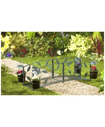Solar Leaf Bridge Planter