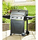 Stainless Steel 3 Burner BBQ
