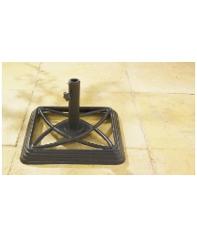 Copper Brown Square Parasol Base
