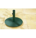 Green Round Flat Parasol Base