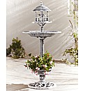 Stone Effect Bird Bath