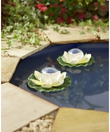 Solar Floating Lotus Flower