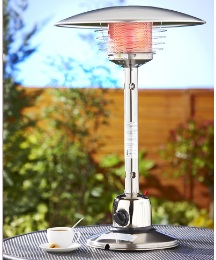 Sirocco Stain Steel Table Top Gas Heater