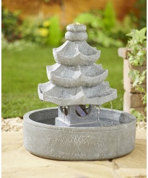 Oriental Fountain Mains Powered