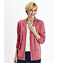 COLLAR AND REVER CARDIGAN