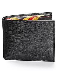 Ben Sherman Flag Leather Wallet