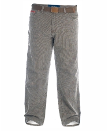 Duke Bedford Cords and Belt 38in Leg