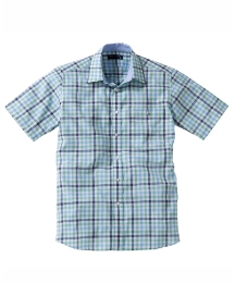 & Brand Tall Square Checked Shirt