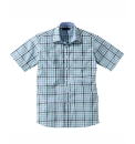 & Brand Tall Square Checked Shirt