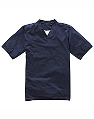 Kayak Tall Button Neck T-Shirt