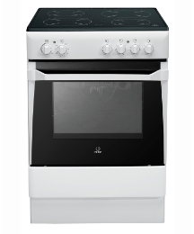 Indesit 60cm Ceramic Single Oven Cooker