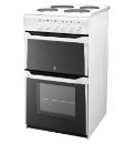Indesit 50cm Electric Twin Oven