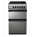 Indesit 50cm Ceramic Twin Cavity Cooker