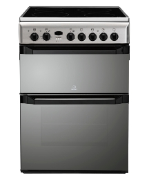 Indesit 60cm Ceramic Double Oven