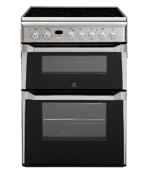Indesit 60cm Ceramic Double Oven