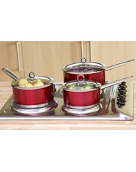 Morphy Richards Accents 3 Piece Pan Set