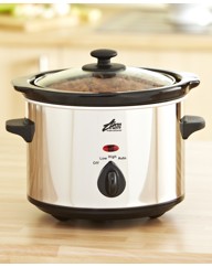1 Litre Stainless Steel Slow Cooker