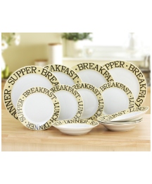 Script Dinnerware