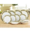 Script Dinnerware