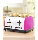Stainless Steel Colour Block Toaster