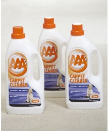 3 Pack Pets 1.5 litre Carpet Solution