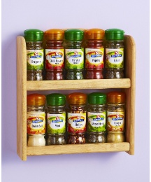 Schwartz Filled Spice Rack