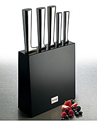 Prestige 6pc Stainless Steel Knife Block