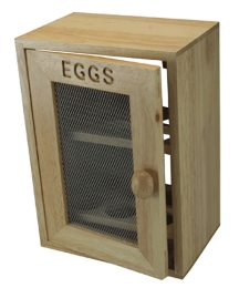 Egg Cabinet with Mesh Front