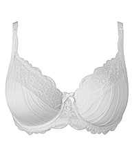 Shapely Figures White Full Cup Katie Bra