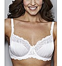 Shapely Figures White Full Cup Katie Bra
